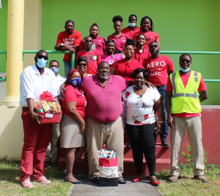 SKELEC DISTRIBUTES LOVE BASKETS TO FORMER EMPLOYEES