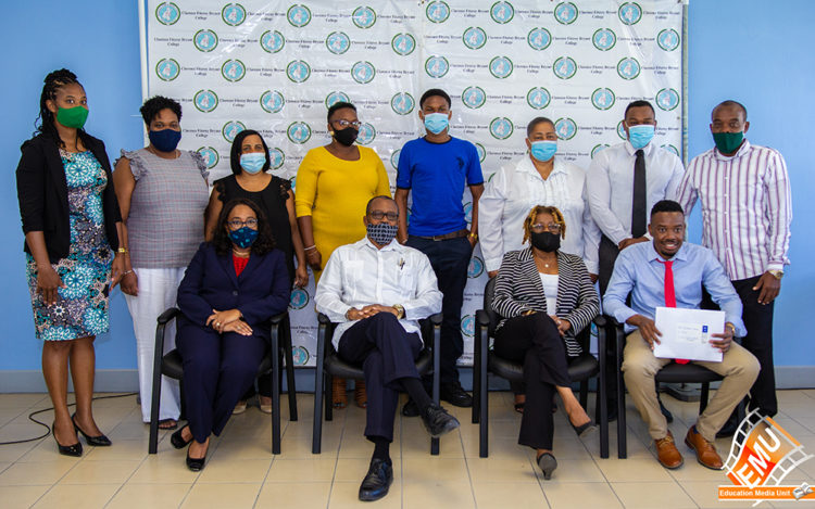 CFBC STUDENT RECEIVES THE JOSHUA OBADIAH AWARD  FOR EXCEPTIONAL ACADEMIC PERFORMANCE