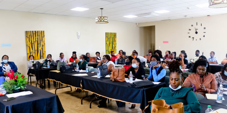 PRIMARY SCHOOL TEACHERS PARTICPATE IN PROFESSIONAL DEVELOPMENT DAY SESSION.