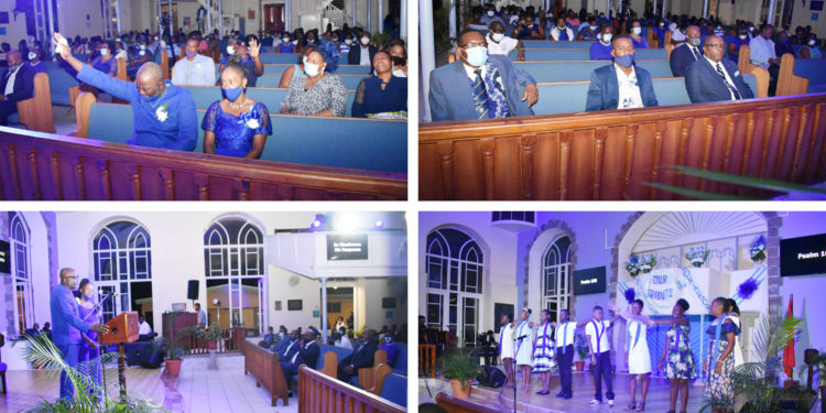 PM Harris joins Moravian Church St. Kitts Conference in paying tribute to Rev Hilton Joseph