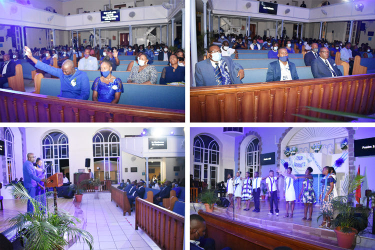 PM Harris joins Moravian Church St. Kitts Conference in paying tribute to Rev Hilton Joseph