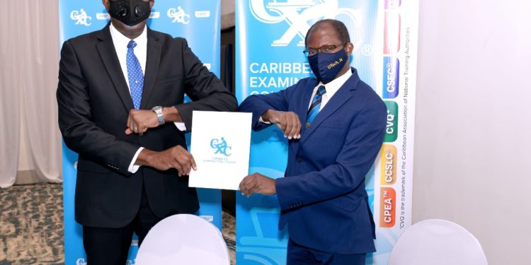 The Caribbean Examinations Council® (CXC®) Signs MOU with the University of Technology, Jamaica (UTech, Jamaica)