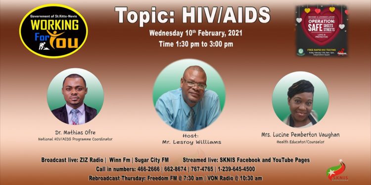 OFFICIALS FROM THE NATIONAL AIDS SECRETARIAT ARE SPECIAL GUESTS ON WORKING FOR YOU ON WEDNESDAY, FEBRUARY 10