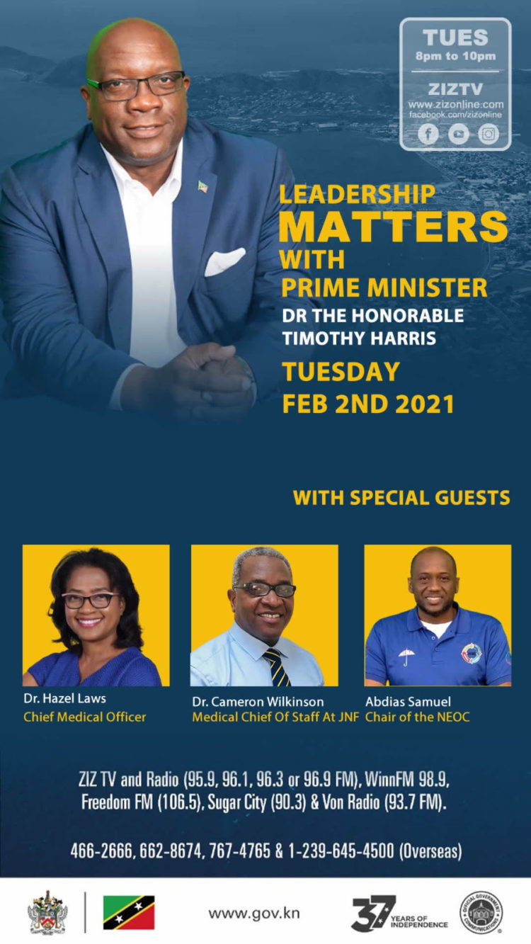 COVID-19 TASKFORCE MEMBERS ARE THE SPECIAL GUESTS ON THE FIRST EDITION OF LEADERSHIP MATTERS FOR 2021