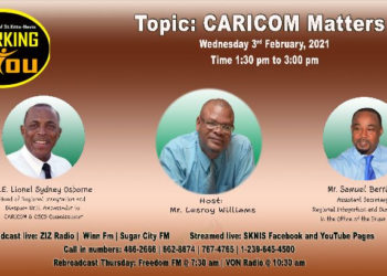 OFFICIALS FROM THE REGIONAL INTEGRATION AND DIASPORA UNIT ARE SPECIAL GUESTS ON WORKING FOR YOU ON WEDNESDAY, FEBRUARY 03