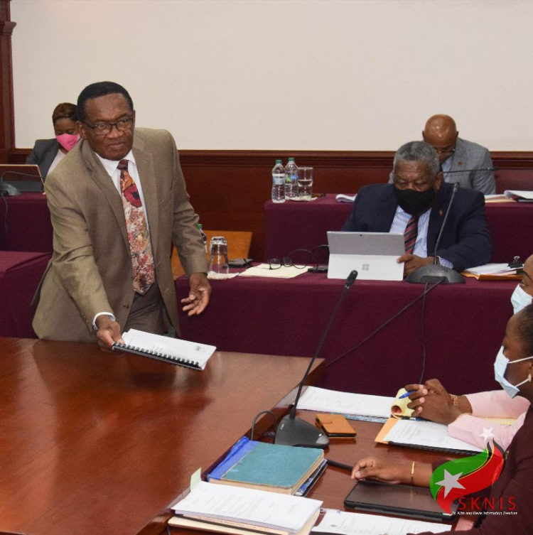 MINISTER HAMILTON LAYS FINANCIAL STATEMENTS OF ST. CHRISTOPHER & NEVIS SOCIAL SECURITY BOARD FOR PERIOD ENDING DECEMBER 31, 2019