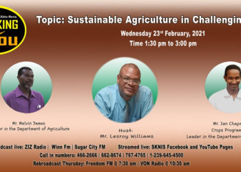 OFFICIALS FROM THE DEPARTMENT OF AGRICULTURE ARE SPECIAL GUESTS ON WORKING FOR YOU ON WEDNESDAY, FEBRUARY 24