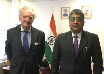 St. Kitts & Nevis and India Ambassadors to UNESCO confer in Paris