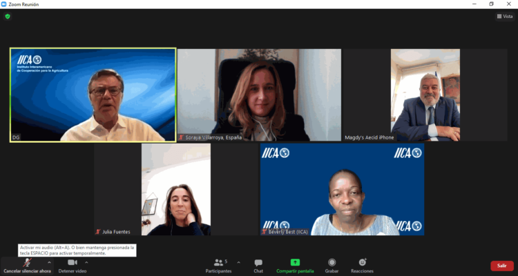 IICA and AECID launch a new phase of collaboration with a focus on Central America