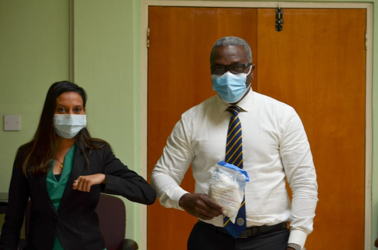 CARIBBEAN LOTTERY DONATES 3000 MASKS TO COVID-19 FIGHT