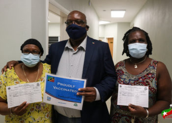 WHY WAIT? PERSONS WHO ARE NOT YET VACCINATED ARE BEING ENCOURAGED TO TAKE THE JAB