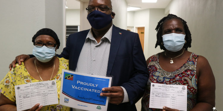 WHY WAIT? PERSONS WHO ARE NOT YET VACCINATED ARE BEING ENCOURAGED TO TAKE THE JAB