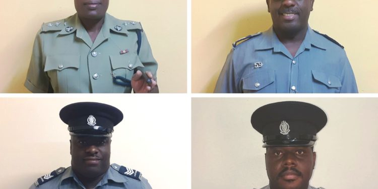 TWO INSPECTORS, FOUR SERGEANTS CONFIRMED