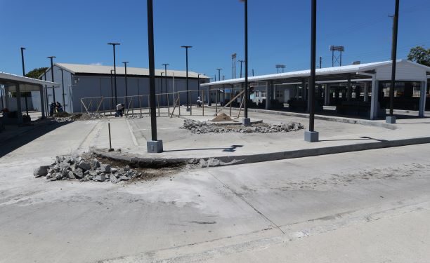 ADJUSTMENTS TO EAST BUS LINE TERMINAL WILL BETTER ACCOMMODATE BUS DRIVERS WITH MORE SPACE