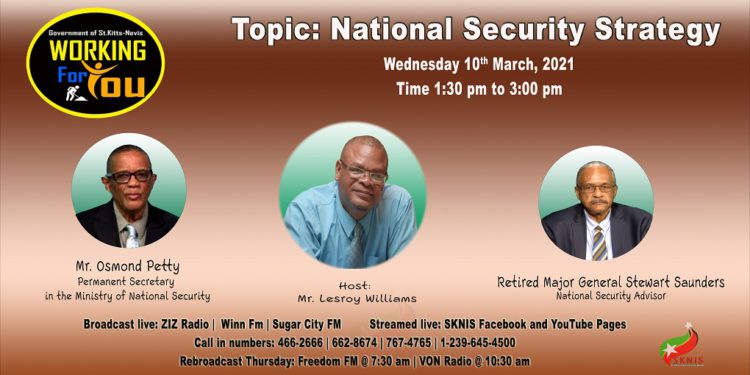 OFFICIALS FROM THE MINISTRY OF NATIONAL SECURITY ARE SPECIAL GUESTS ON WORKING FOR YOU ON WEDNESDAY, MARCH 10