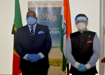 ST. KITTS AND NEVIS PRIME MINISTER THANKS GOVERNMENT OF INDIA FOR GENEROUS DONATION OF 20,000 DOSES OF COVID-19 VACCINE