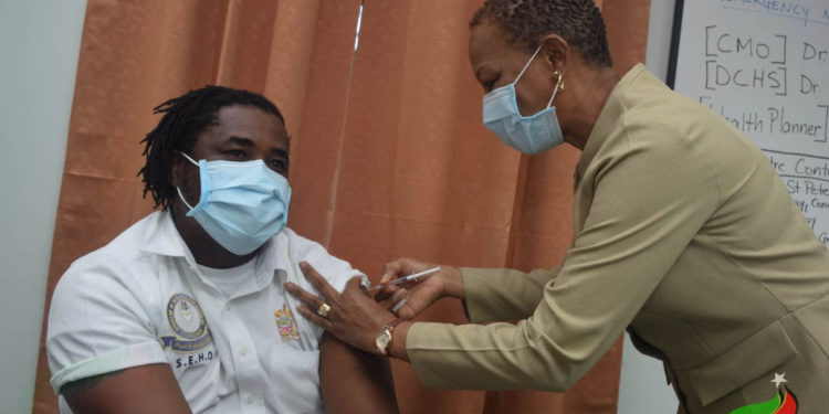ST. KITTS AND NEVIS’ COVID-19 VACCINATION PROGRAMME PROGRESSING SMOOTHLY