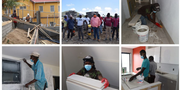 BOOM IN HOTEL AND RESIDENTIAL CONSTRUCTION CREATING JOBS FOR RESIDENTS IN ST. KITTS AND NEVIS