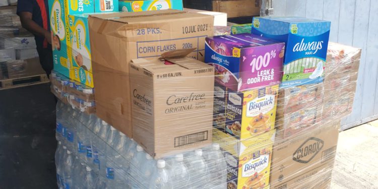 Donation of Goods to St. Vincent & The Grenadines