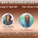 BAN ON SINGLE-USE PLASTICS IS SPECIAL TOPIC ON WORKING FOR YOU ON WEDNESDAY, APRIL 21
