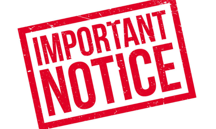 Stakeholders Meeting Reschedule to 14th April, 2021