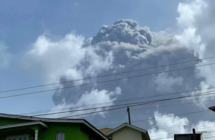 CARPHA Supports Response to Eruptions of La Soufrière Volcano in St. Vincent