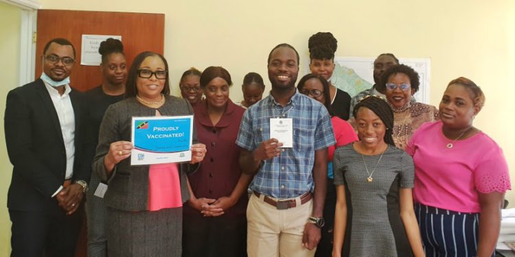 MINISTRY OF SUSTAINABLE DEVELOPMENT HOSTS COVID-19 VACCINE EDUCATION SESSION; STAFF VACCINATED