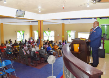 PM Harris lauds Touched by His Wounded Hands Ministry International