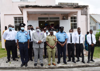 PM Harris joins firefighters as they seek God’s guidance ahead of a six-week training course