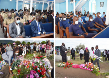 PM Harris joins family and friends in celebrating the life of former prisons officer