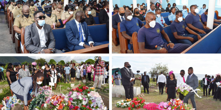 PM Harris joins family and friends in celebrating the life of former prisons officer
