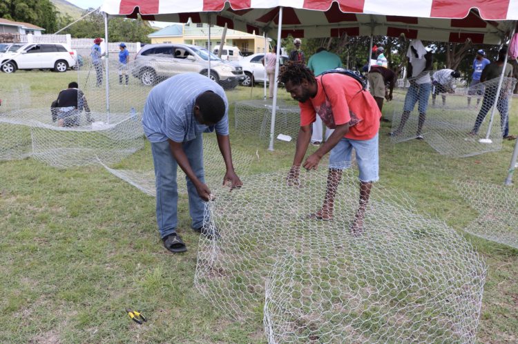 Fish Trap Making, a critical skill in local fishing industry, SKN Marine official says