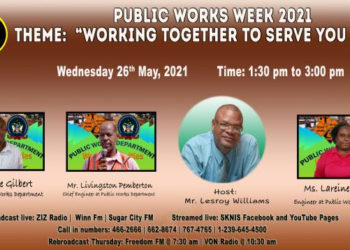 OFFICIALS FROM PUBLIC WORKS DEPARTMENT ARE SPECIAL GUESTS ON WORKING FOR YOU ON WEDNESDAY, MAY 26