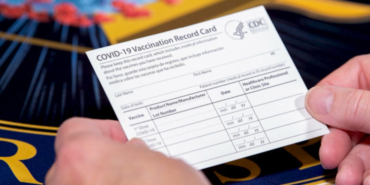 TRAVELLERS REQUIRED TO SUBMIT OFFICIAL PROOF OF FULL VACCINATION AGAINST THE COVID-19 VIRUS PRIOR TO AND UPON ENTRY INTO ST. KITTS AND NEVIS