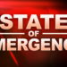 WHAT IS A STATE OF EMERGENCY?