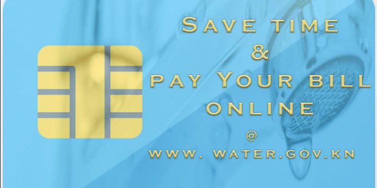 ST. KITTS WATER SERVICES DEPARTMENT INTRODUCES E-BILL PAYMENT