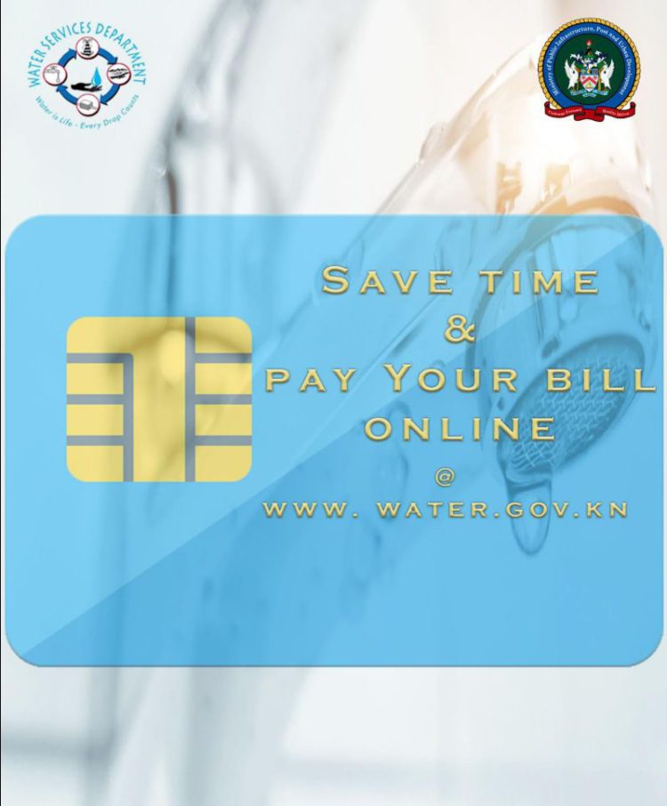 ST. KITTS WATER SERVICES DEPARTMENT INTRODUCES E-BILL PAYMENT   