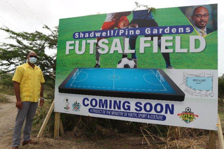 ST KITTS AND NEVIS KICKS OFF PLANS TO DEVELOP FUTSAL FIELD