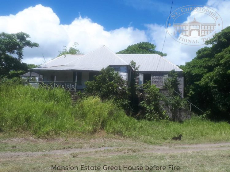 Mansion Estate Great House Destroyed by Fire