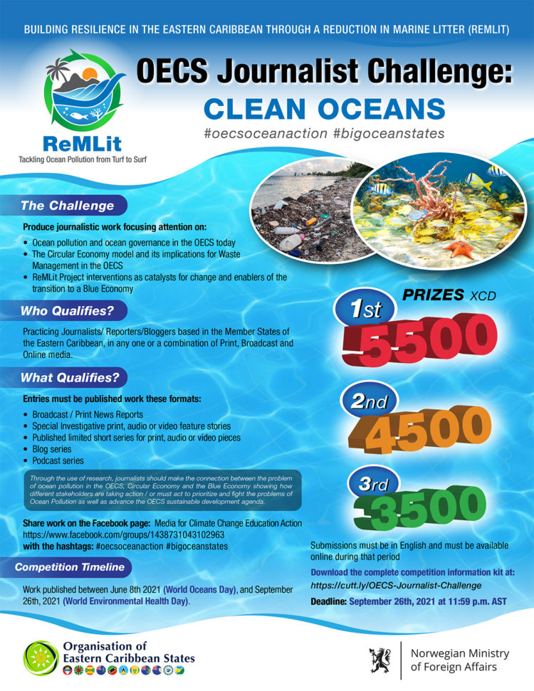 INVITATION – OECS ReMLit News Editors Huddle – July 7th