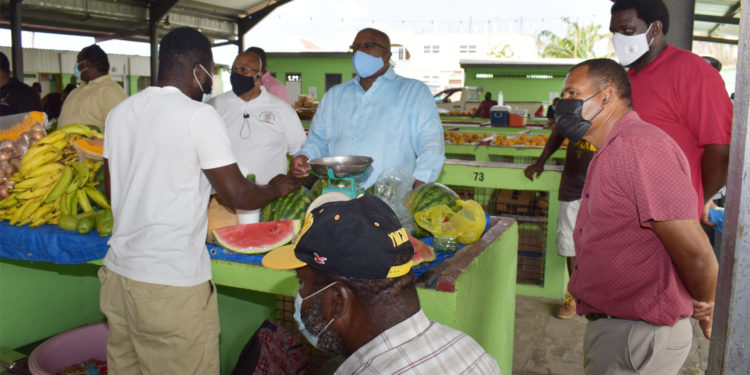 Relocation to the public market is for the safety of vendors and their customers, says PM Harris