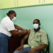 Health PS Dr Stapleton-Harris commends nurses administering vaccines on Saturdays