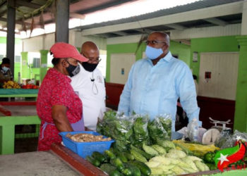 PRIME MINISTER HARRIS EXPRESSES SATISFACTION IN VENDOR RELOCATION