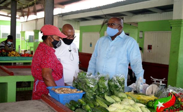 PRIME MINISTER HARRIS EXPRESSES SATISFACTION IN VENDOR RELOCATION