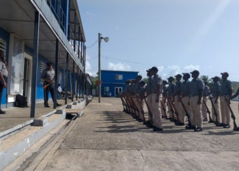 POLICE RECRUIT TRAINING PROGRESSING WELL, REPORTS INSPECTOR EDWARDS