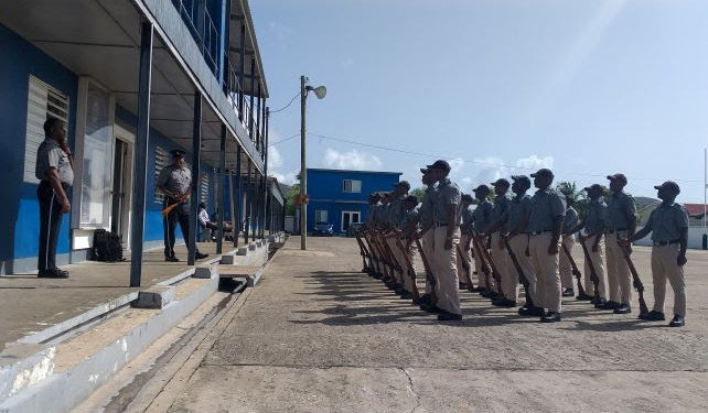 POLICE RECRUIT TRAINING PROGRESSING WELL, REPORTS INSPECTOR EDWARDS