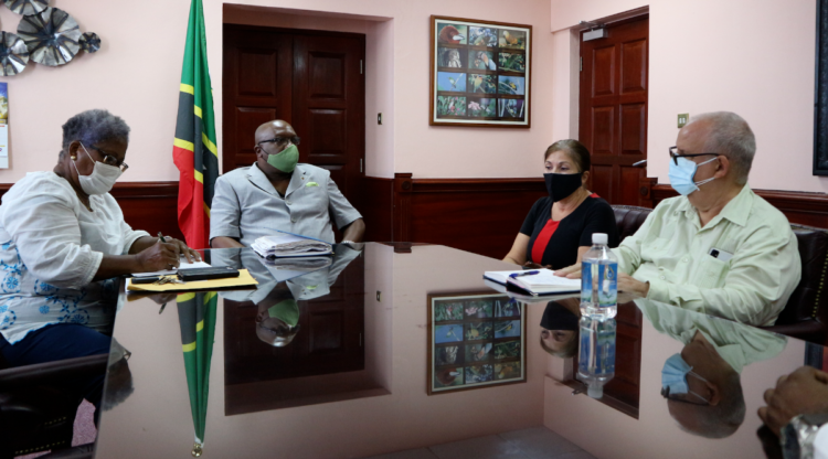 PRIME MINISTER HARRIS GETS UPDATE ON SITUATION IN CUBA BY AMBASSADOR HERNÁNDEZ