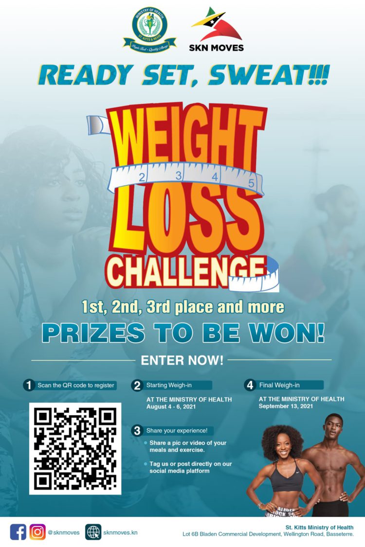 7-week Fitness and Weight loss Challenge under the theme, READY SET, SWEAT!