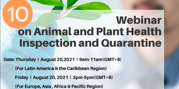 Animal and Plant Health Inspection and Quarantine Webinar