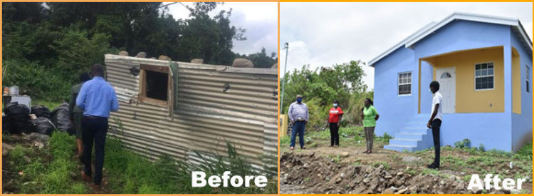 GOVERNMENT CONTINUES TO PROVIDE HOMES TO THE NEEDIEST WITH A BRAND NEW HOUSE FOR “MISS JIMMY”